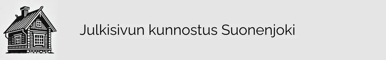 Julkisivun kunnostus Suonenjoki